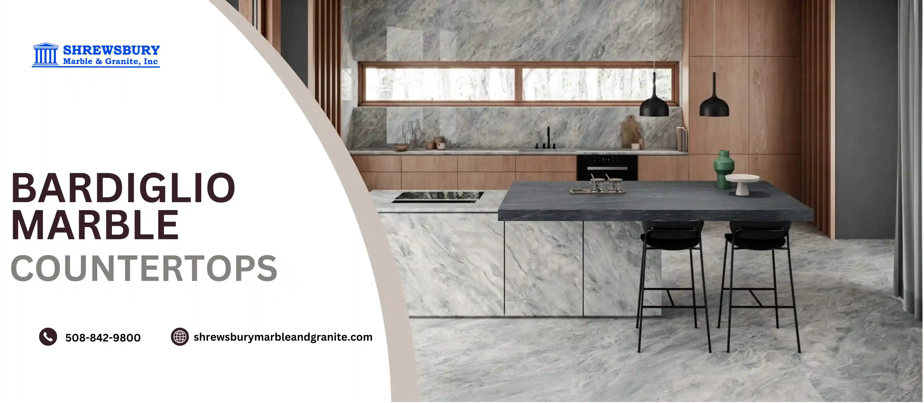 Bardiglio Marble Countertops