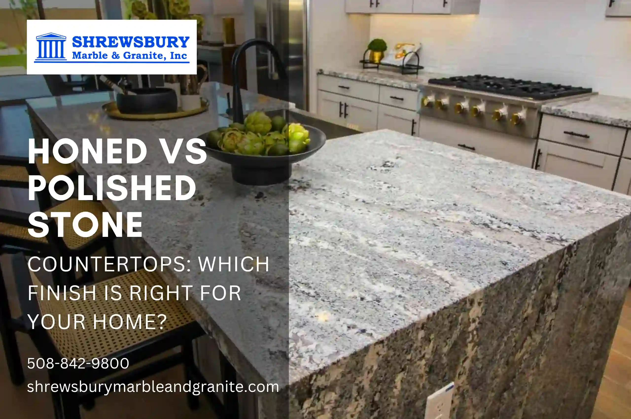 Honed vs Polished Stone Countertops