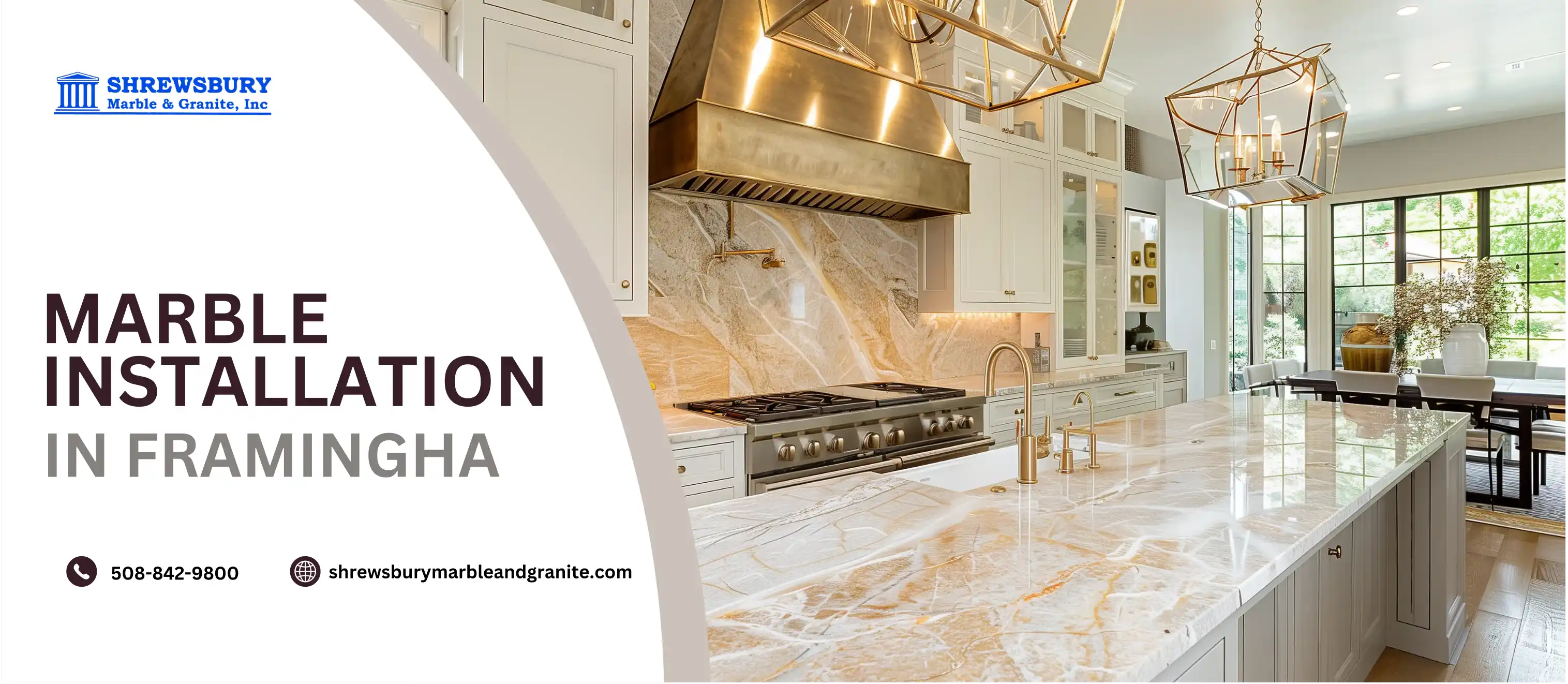  marble installation in Framingham